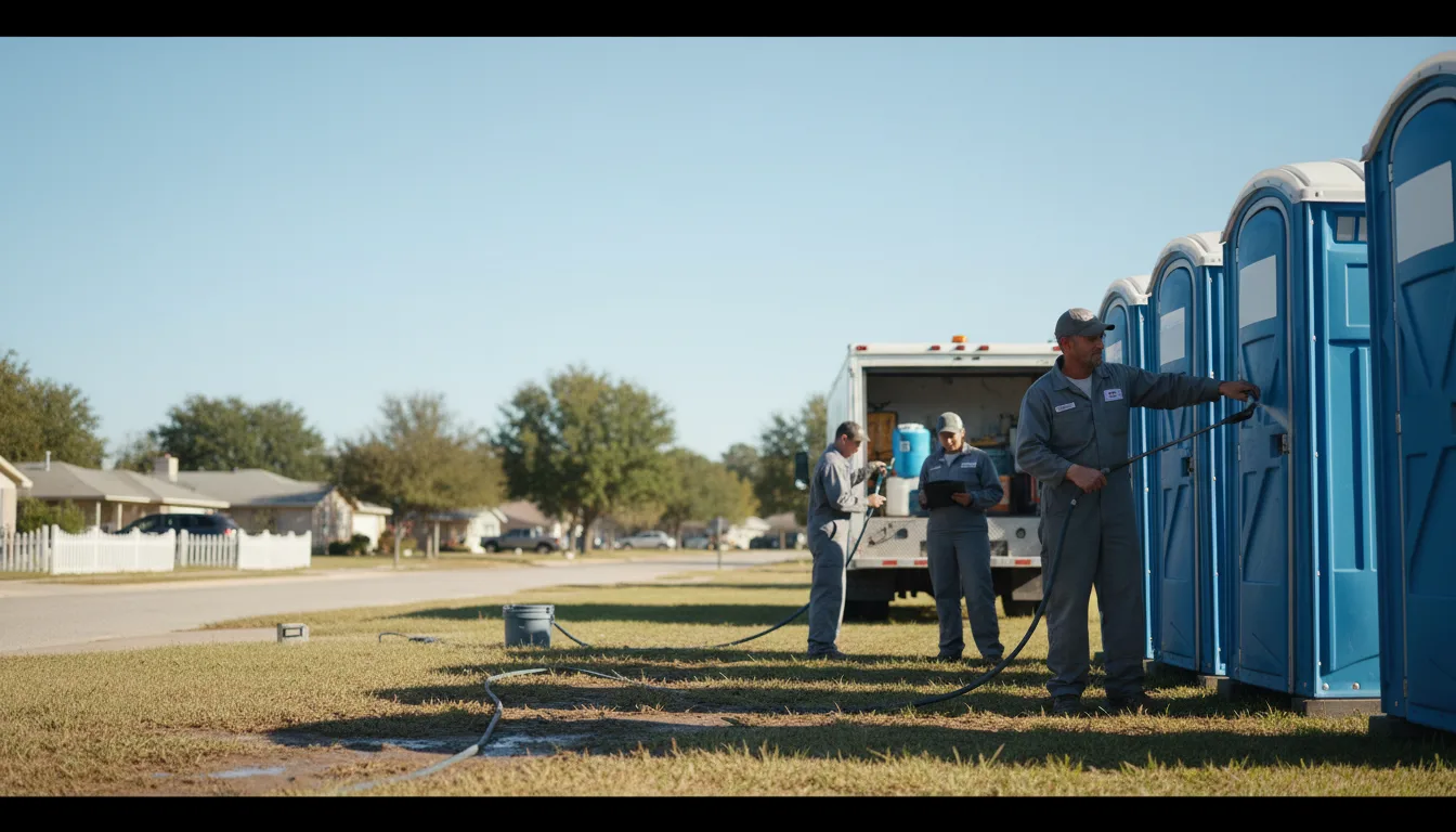 Long-Term Portable Toilet Rental in Free Soil, MI near me